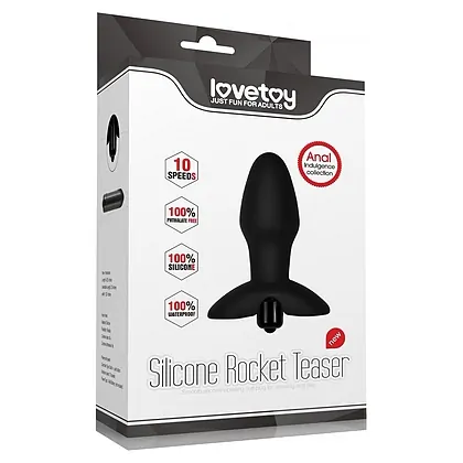 Anal Plug Collection Rocket Teaser Negru