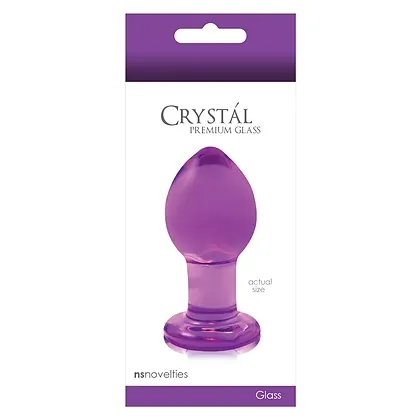 Anal Plug Crystal Premium Glass Mov