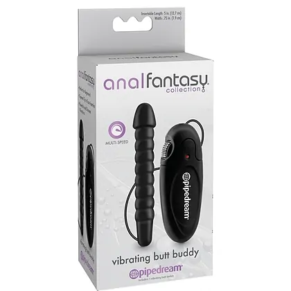 Anal Plug Cu Vibratii Pipedream Fantasy Negru