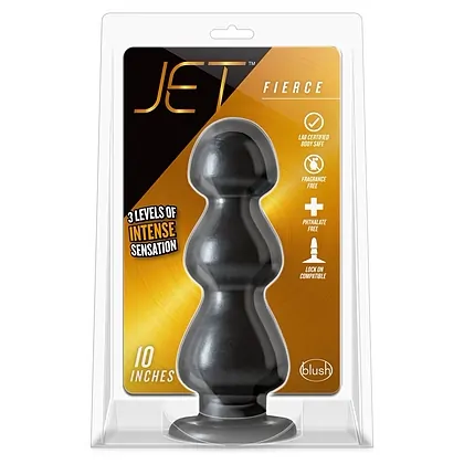 Anal Plug Jet Fierce Carbon Metallic Negru