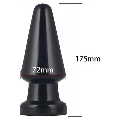 Anal Plug King Sized Shocker Negru