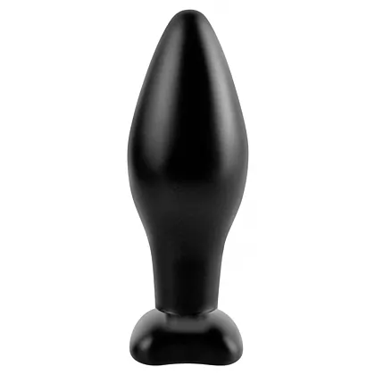 Anal Plug Medium Silicone Fantasy Negru