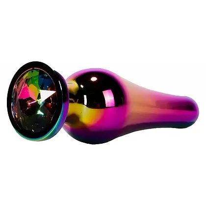 Anal Plug Secret Shine Metal S Rainbow Multicolor