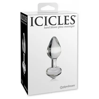 Anal Plug Sticla Icicles No.44 Transparent