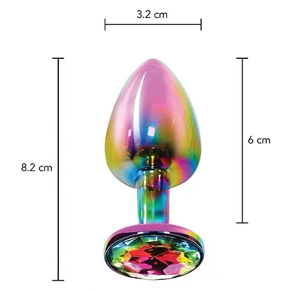 Anal Plug Twilight Jewel Medium Multicolor