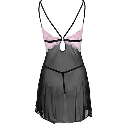 Babydoll Cottelli Collection Nicole Negru M