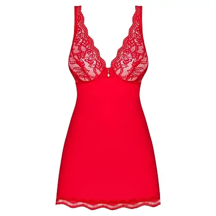 Babydoll Obsessive Luvae Rosu S-M