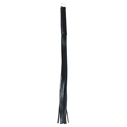 Bici Leather Flogger Negru