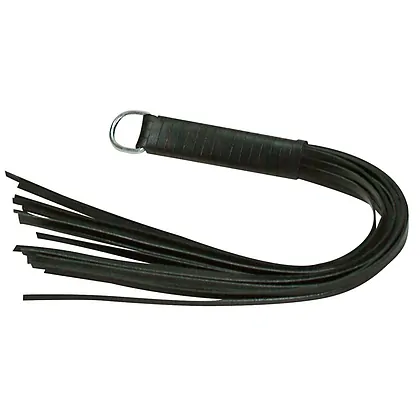 Bici Leather Flogger Negru