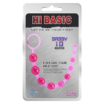 Bile Anale SASSY Anal Beads Roz