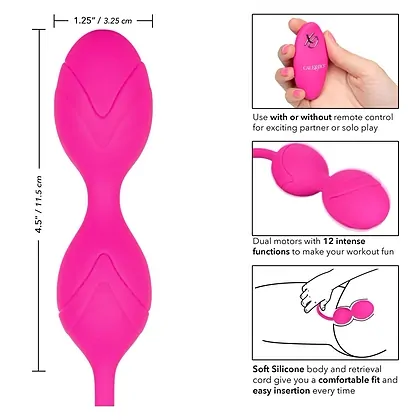 Bile Vaginale Dual Motor Kegel System Roz