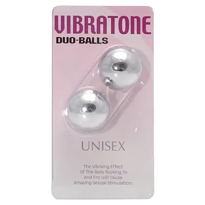 Bile Vaginale Vibratone Duo Argintiu