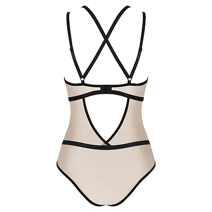 Body Obsessive Nudelia Noir Bej S-M