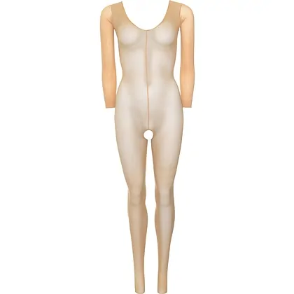 Catsuit Leg Avenue Long Sleeves Natural XS-L