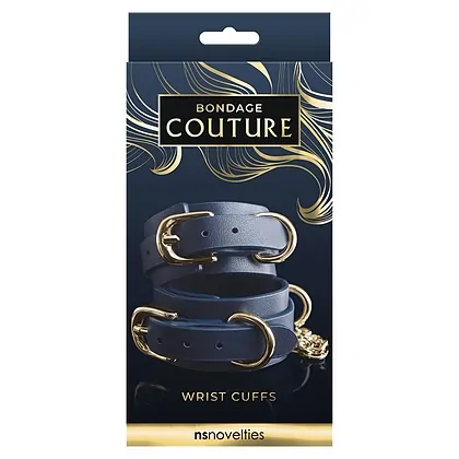 Catuse Bondage Couture Wrist Albastru