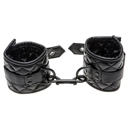 Catuse Din Piele Wrist Cuffs Negru