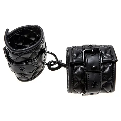 Catuse Din Piele Wrist Cuffs Negru