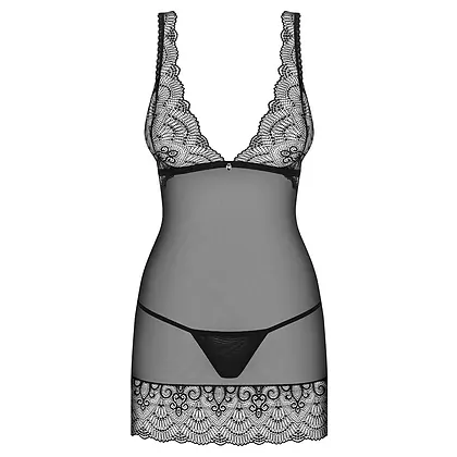 Chemise Obsessive Firella Negru S-M