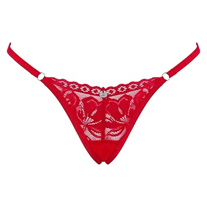 Chilot Obsessive Lacelove Thong Rosu XS-S