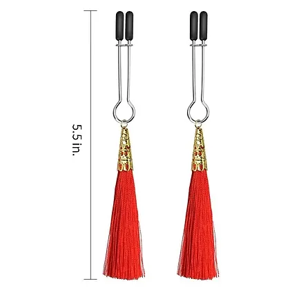 Cleme Sfarcuri Glamor Tassel Rosu