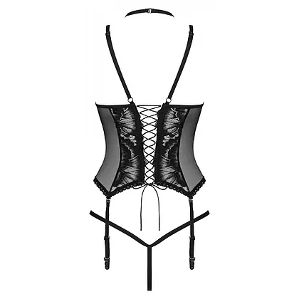 Corset Obsessive Alessya Negru XS-S