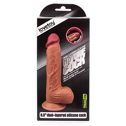 Dildo 21.5cm Dual-Layered