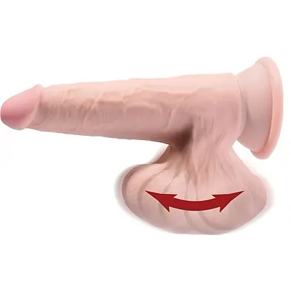 Dildo 3D Cu Testicule 21.5cm