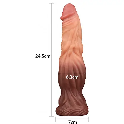 Dildo 9.5 Dual Layered Liquid Silicone