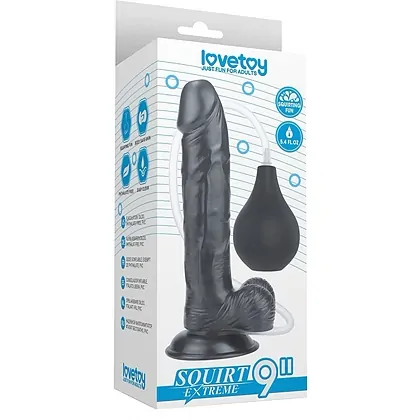 Dildo 9inch Cu Ejaculare Extreme Negru