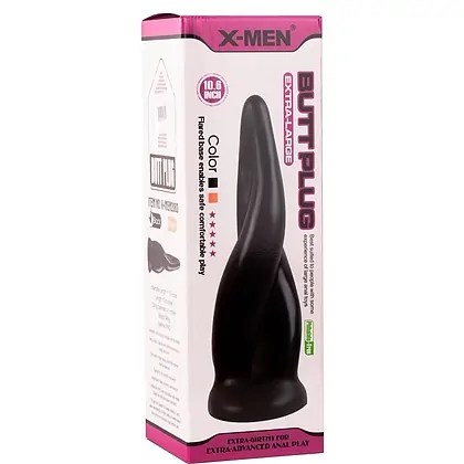 Dildo Anal 10.6 Inch Extra Large Negru