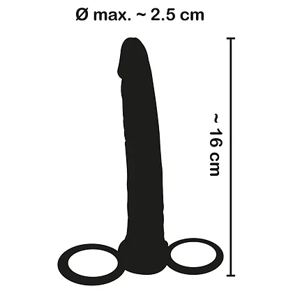 Dildo Anal Dong 16cm Negru