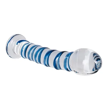 Dildo Arts Clair Bleu Glass Albastru