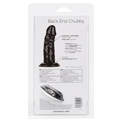 Dildo Back End Chubby Negru