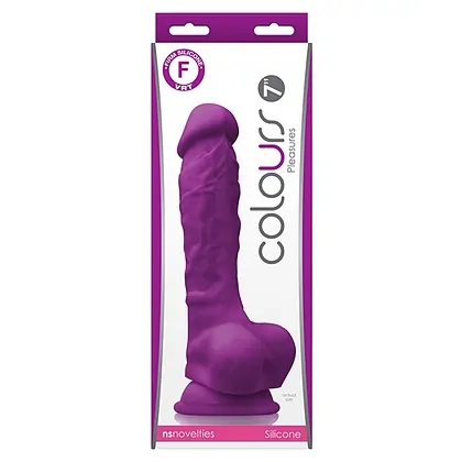 Dildo Colours Mov 22.7cm