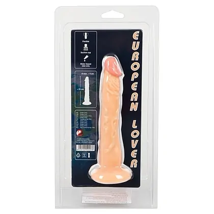 Dildo Cu Ventuza European Lover Small