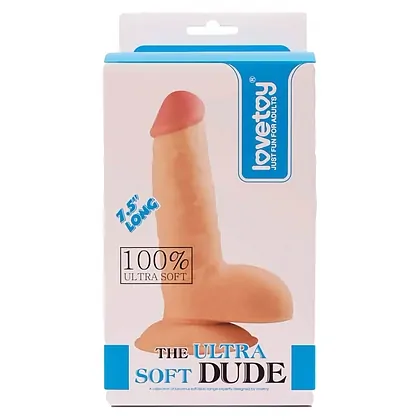 Dildo cu Ventuza Ultra Soft Dude 4