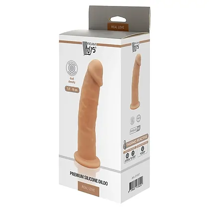 Dildo Din Silicon Dual Density Termo-Reactive