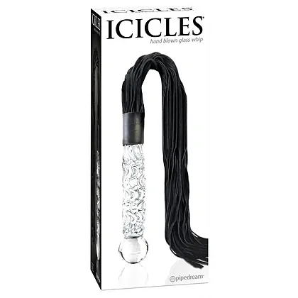 Dildo Din Sticla Icicles Nr. 38 Transparent