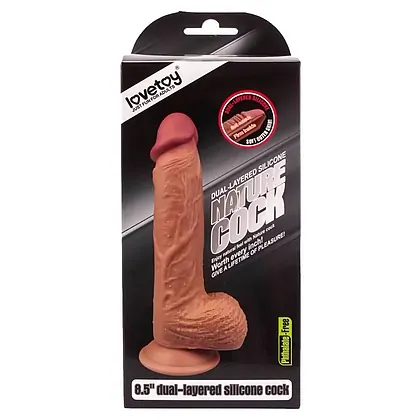 Dildo Dual Layered Silicon