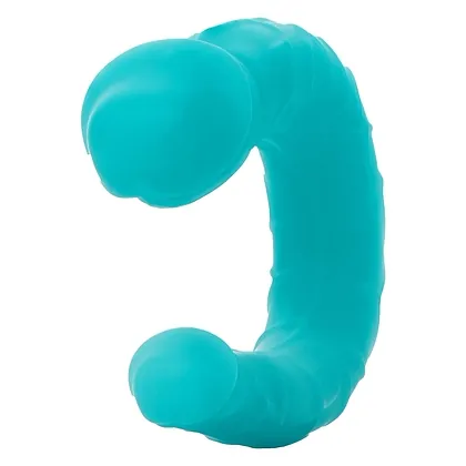 Dildo Dublu AC-DC Turcoaz