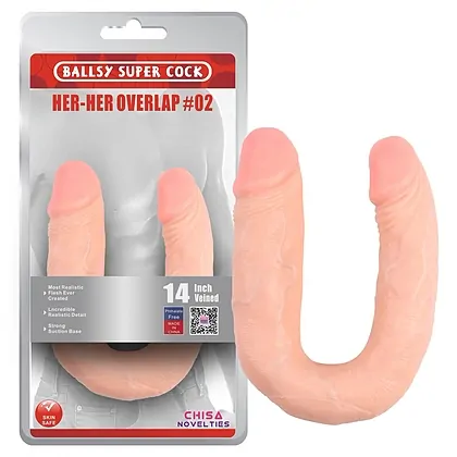 Dildo Dublu Her-Her Overlap