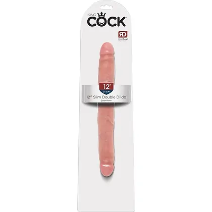 Dildo Dublu King Penis 12 Inch Slim