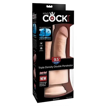 Dildo Dublu King Triple Density