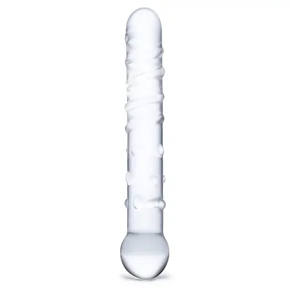 Dildo Glass Callisto Clear Transparent