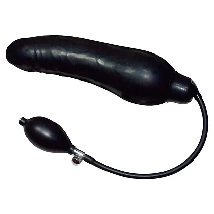 Dildo Inflatable Latex Negru