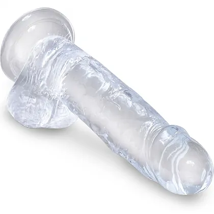 Dildo King 7 Inch Penis Transparent