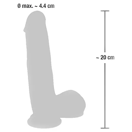 Dildo Medical Silicone 20 cm