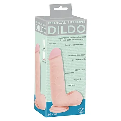 Dildo Medical Silicone 20 cm