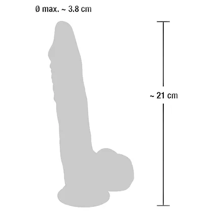 Dildo Medical Silicone Dildo 21 cm