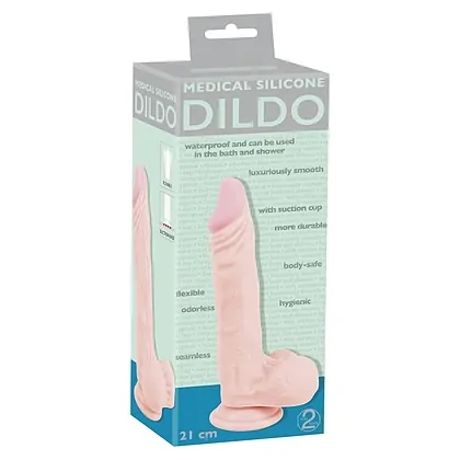 Dildo Medical Silicone Dildo 21 cm